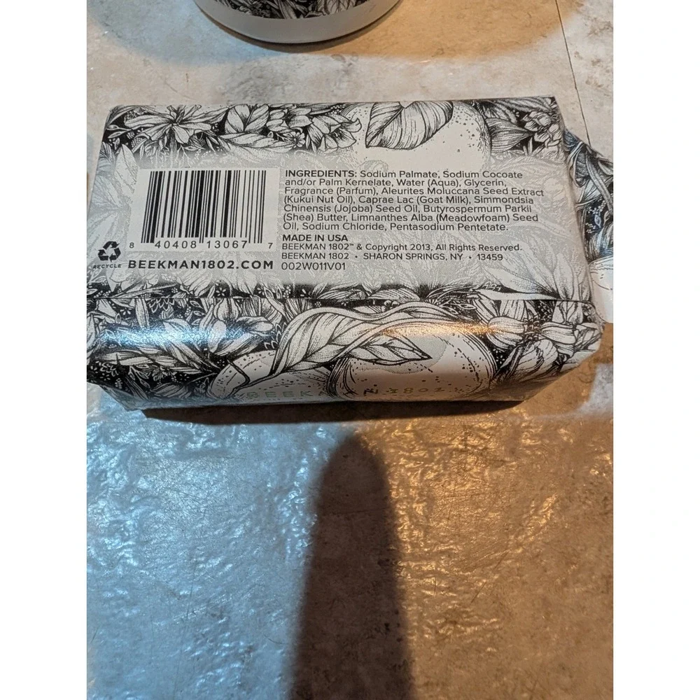 Beekman 1802 Arcadia Goat Milk 4pc Set Lotion Hand Cream Soap Lip Balm